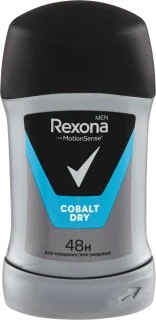 Rexona Stick Cobalt Dry 48h Men 50ml | Kosmetické a dentální výrobky - Pánská kosmetika - Deodoranty - Tuhé deo a roll-on